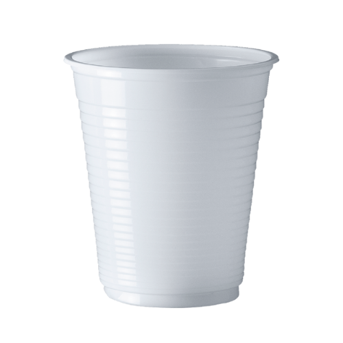 [CPM-180BR] VASO DESCARTABLE DE 180ml BLANCO PP (100 UN)