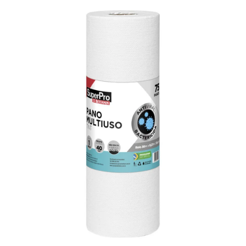 [SP273530BR] ROLLO 75 PAÑOS MULTIUSO (30MTS) BLANCO
