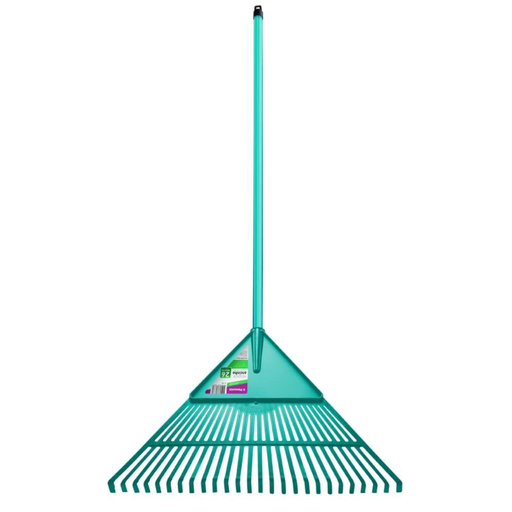 [PR6805] ESCOBILLA P/JARDIN PLASTICO MANGO MADERA