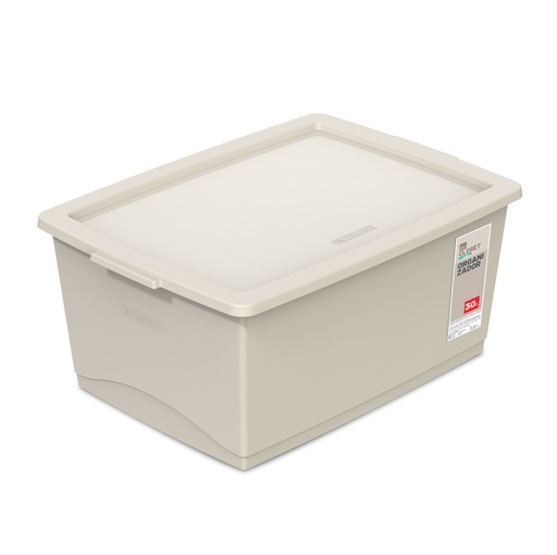 [OR80710] *CAJA ORGANIZADORA DE 30Lts BEIGE