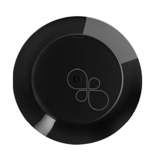 [S296] PLATO REDONDO 21cm PS NEGRO PAQ X. 10 UNID