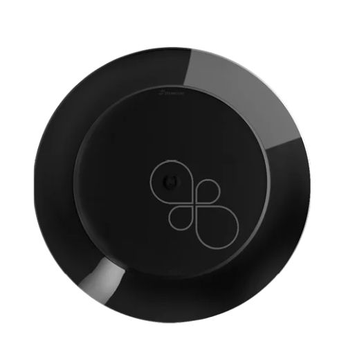 [S293-S10270111] PLATO REDONDO 15cm PS NEGRO PAQ X. 10 UNID