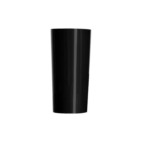 [S388-S10070194] VASO 340ml NEGRO PS PAQ. X10 UNID