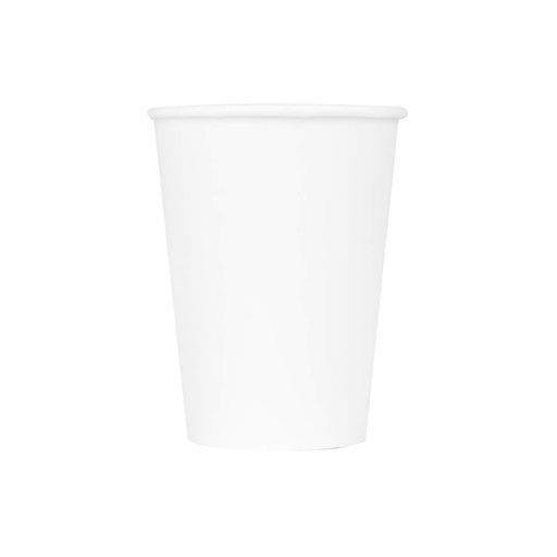 [VPBE240] VASO POLIPAPEL BLANCO ECO 8oz - 240cc x 50un.