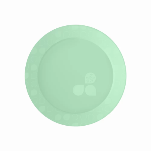 [S1089] PLATO REDONDO 15cm PS VERDE PAQ. X 10 UNID