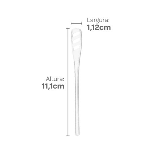 [S364] REVOLVEDOR TRANSPARENTE 11cm PS PAQ. X 240 UNID