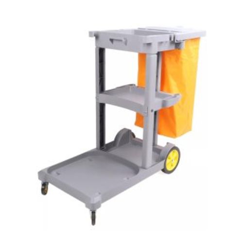 [AF08170C] CARRO DE LIMPIEZA GRIS 112 x 47 x 99cm CON BOLSA