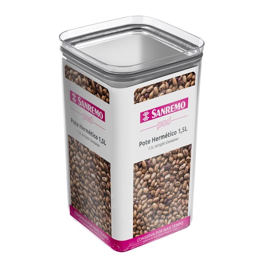 [SR4150] POTE CRISTAL CON TAPA 1500ML