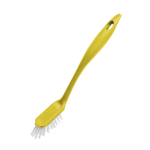 [SP9139AM] CEPILLO USO GRAL. MANGO LARGO AMARILLO