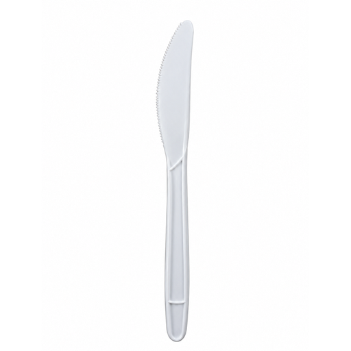 [PDT-001] CUCHILLO BLANCO EN ENVASE INDIVIDUAL - 100 UNID.