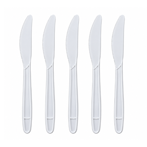 [PDT-004] CUCHILLO BLANCO - 100 UNID.