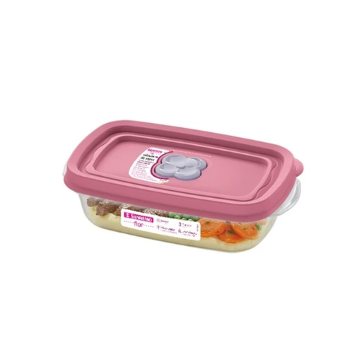 [SR717/57N] TAPER RECTANGULAR 430ML  - ROSADO