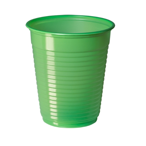 [SMG-200] VASO DESCARTABLE 200ml VERDE FIESTITA X 50UNID.