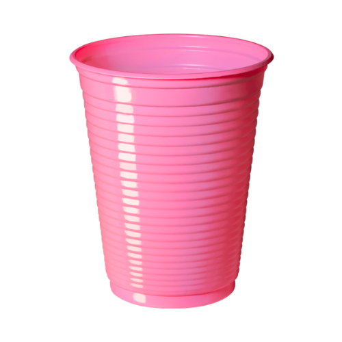 [SMS-200] VASO DESCARTABLE 200ml ROSA FIESTITA X 50UNID.