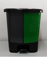 [YH40C] CONTENEDOR P/RES C/PEDAL DOBLE 40L