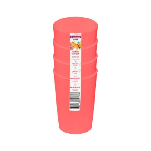 [787/2C] SET DE 4 VASOS DE 270ML