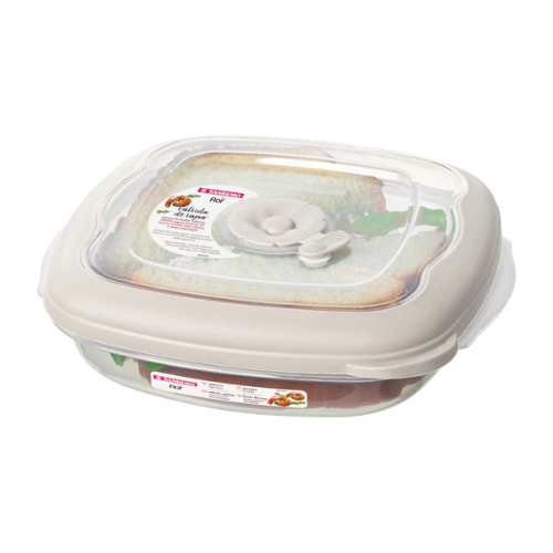 [714/5] TAPER CUADRADO 664ML - GRIS