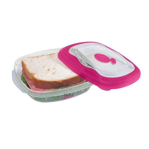 [714/57] TAPER CUADRADO 664ML - ROSA