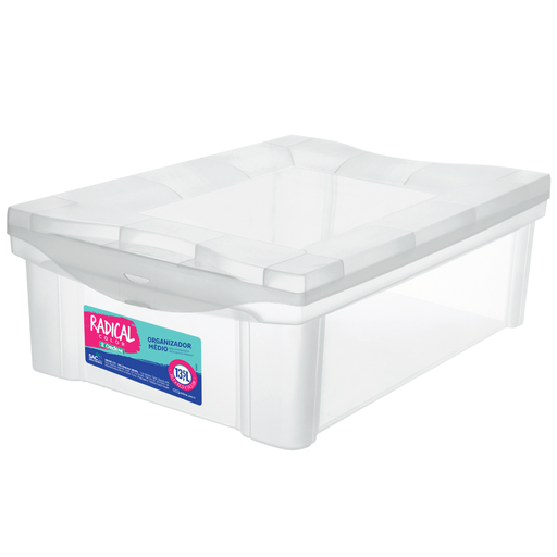 [21001]  CAJA ORGANIZADORA 13.5 litros - 42.5 x 30 x 14.5 cm 
