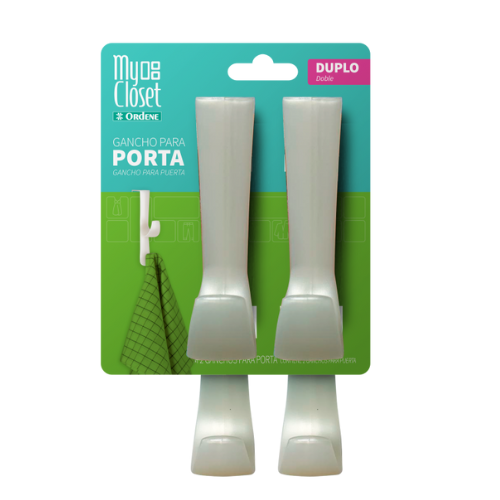 [58600] GANCHO PARA PUERTA DOBLE