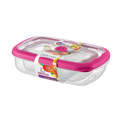 [722/57C] *SET DE 3 TAPERS RECTANGULARES  - VIOLETA