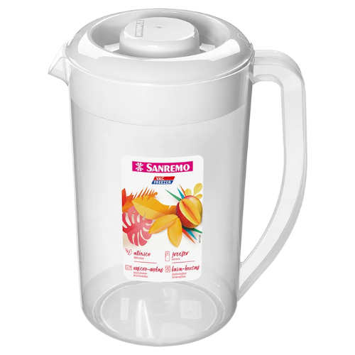 [792/2] JARRA PLASTICA LISA 3800ml
