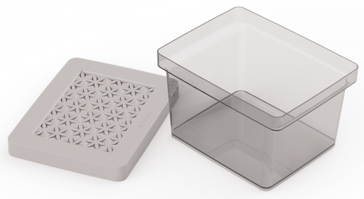 [OR84500] CAJA ALTA MULTIUSO Peq. 2.8L BEIGE HANA