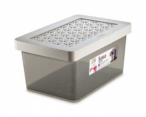 [OR85500] *CAJA ALTA MULTIUSO Med. 8.5L BEIGE HANA