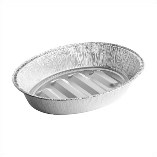 [017-0391] BANDEJA ALUM. OVALADA P/ROSTISAR (1/1)