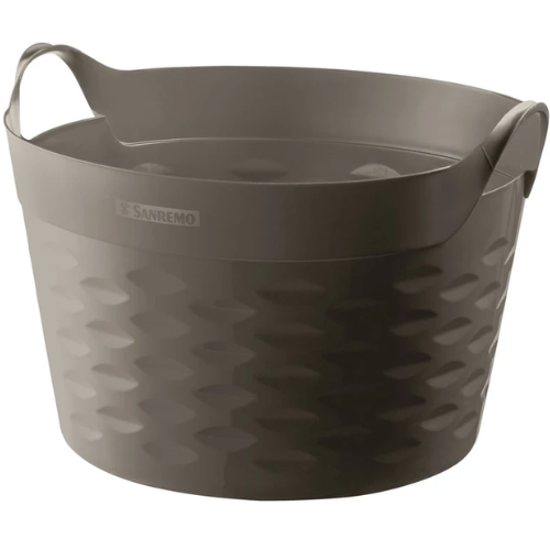 [SR1830/2] *CESTO FLEXIBLE RED 30lts GRIS