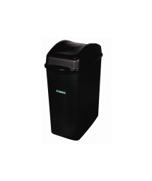 [27000] *PAPELERA  C/TAPA VAIVEN 8,8 LITROS.