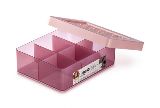 [OR84102] *CAJA C/DIVISIONES Peq. ROSA HANA