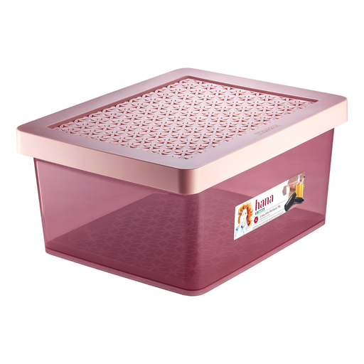 [OR86502] *CAJA ALTA MULTIUSO Gr. 18L ROSA HANA