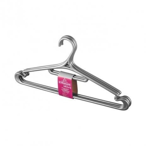 [PR9118/3-8] *PERCHA PLASTCIA COMPACTA GRIS PACK 3un