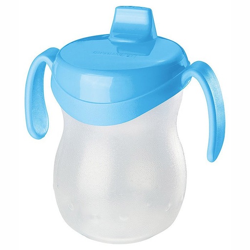 [SR847/4] VASO C/PICO Y ASA TAPA AZUL